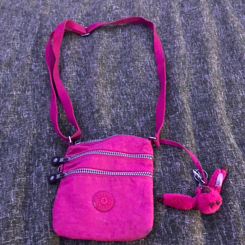 Pink Kipling Purse